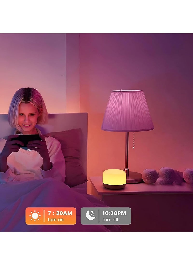 Yeelight YEELIGHT Smart Table Lamp, Siri Voice Control Bedside Lamp with Music Sync  - Image 5