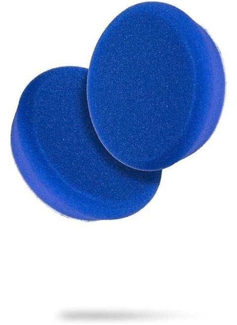 Premium Polisher Pads - Expertly Designed To Make Polishing And Paint Correction Easy And Quick - Color Coded To Match With Recommended Polishes. (Blue Compound Pad, 3.5")