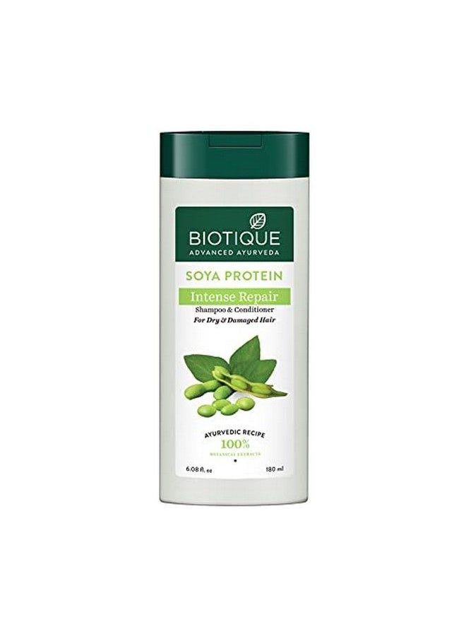 Biotique Bio Soya Protein Fresh Nourishing Shampoo 180 Ml  - Image 2