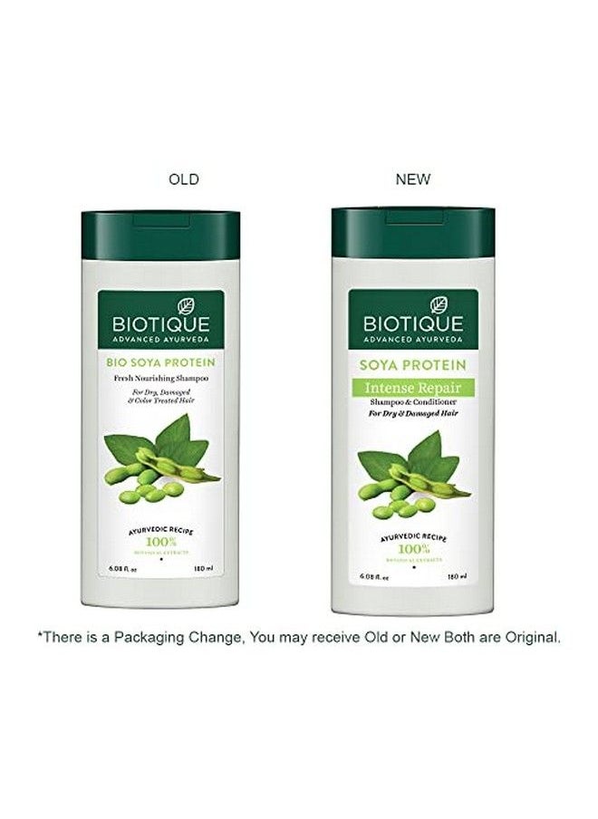 Biotique Bio Soya Protein Fresh Nourishing Shampoo 180 Ml  - Image 4