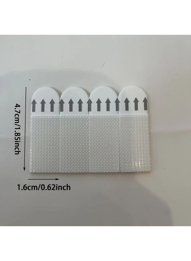 48pcs Damage Free Hanging Strips Strong Adhesive No Nails Loop Hook Design Residue Free Removal - Image 3