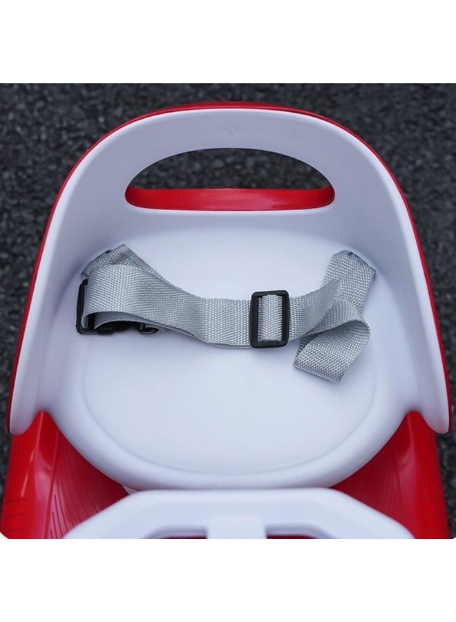 Rally Kids' Electric Scooter with 4 Wheels – Dual Motors, LED Lights & Music, Rechargeable 6V Battery - Image 5