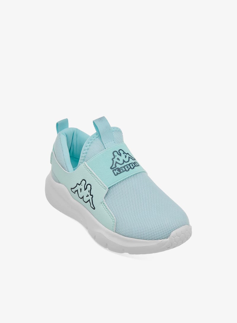 Kappa Girls' Logo Detail Slip-On Sports Shoes with Pull Up Tab - Image 2