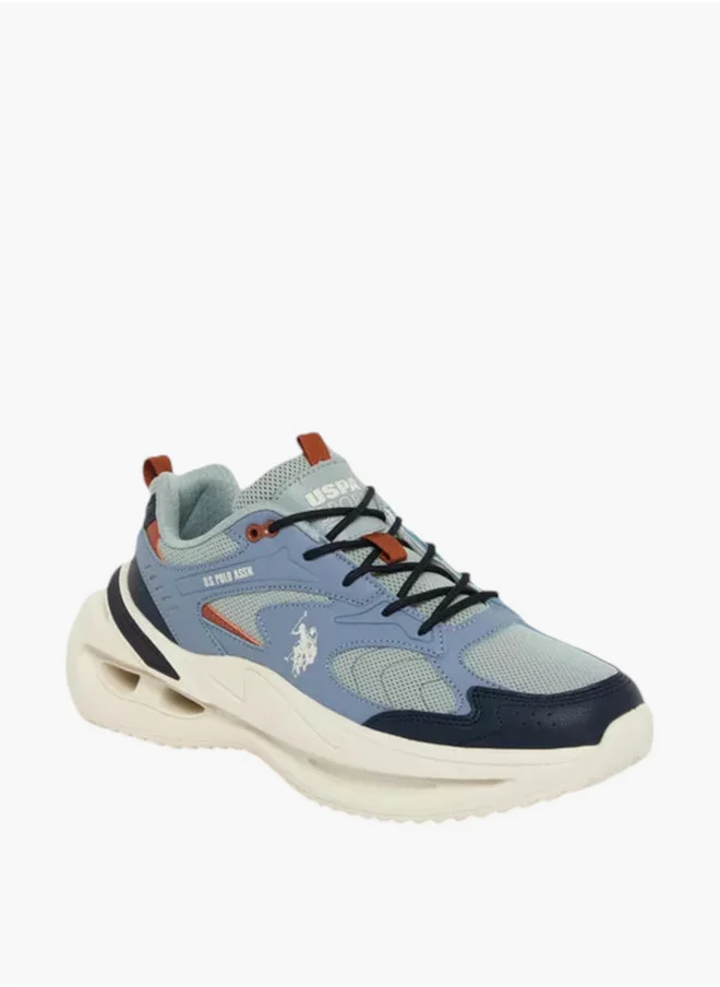 يو اس بولو اسن Men's Lace-Up Sneakers