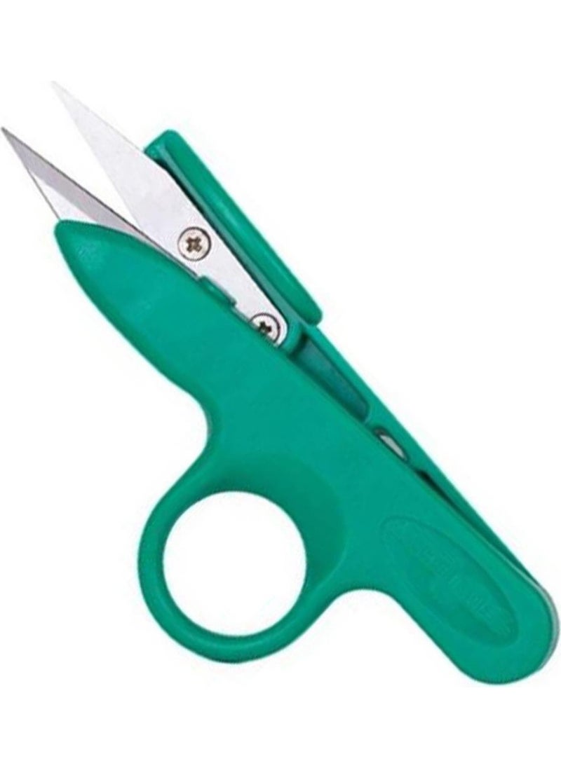 Golden Eagle TC 801 Thread Cleaning Scissors Plastic Green  - Image 1