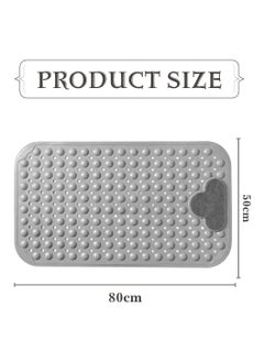 Anti-Slip Safety Foot Scrubber Pad Bathroom Shower Mat With Suction Cups Drain Holes 50*80CM - pzsku/Z8F1312DAE1D1416CB3F1Z/45/_/1739436043/2b5b9ddb-180f-4ccd-82a2-51bd690942af