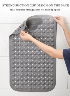 Anti-Slip Safety Foot Scrubber Pad Bathroom Shower Mat With Suction Cups Drain Holes 50*80CM - pzsku/Z8F1312DAE1D1416CB3F1Z/45/_/1739436047/ee0367b7-8796-4536-ad08-e2417d730f1f