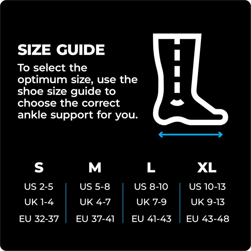 VITTO Ankle Brace for Sprained Ankle - Ankle Compression Sleeve for Men & Women. Ankle Support to Stabalize the Ankle Joint for Injury Prevention and Ankle Sprain Relief (L) - Image 2