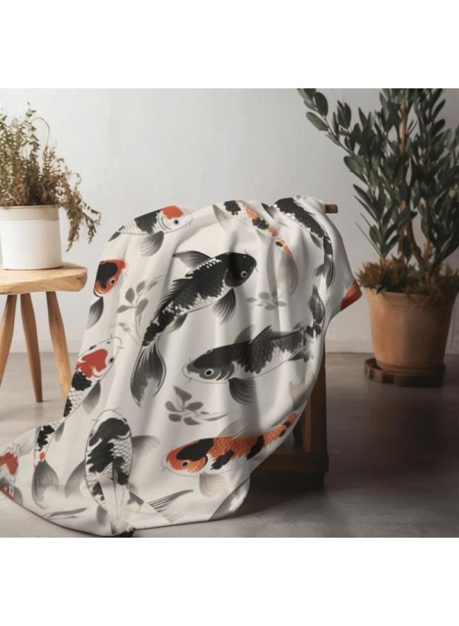general Flannel thin blanket (warm and comfortable, suitable for sleep, gaming, dust removal and sandproof) 150cm*200cm - 677 - Image 1
