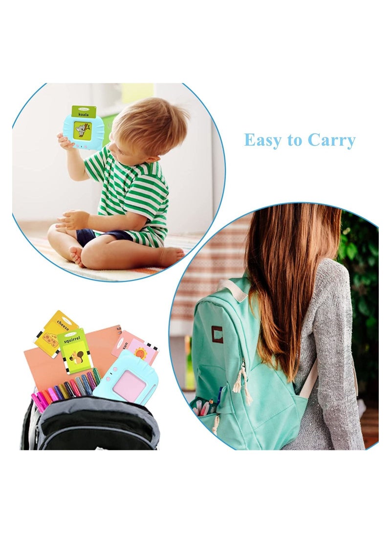 Flash Cards for Toddlers 2-4 Years, 112 Audible Talking Flash Cards 224 Words Educational Toys for 2 3 4 5 6 Year Old Boys Girls, Sight Words Flash Cards Kindergarten  - Image 5