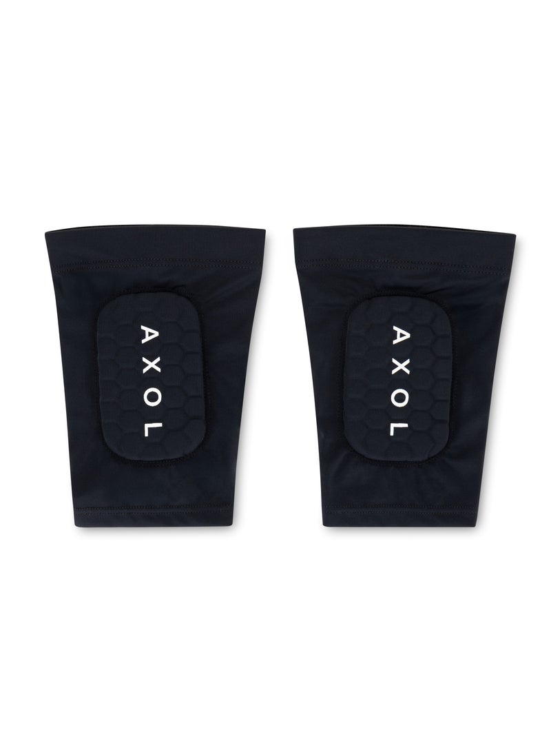 AXOL Built In Sleeve Shin Pads | Ultra Protection Gel for Youth | Ages 6-13 | Lightweight, Slip-Free Football Protection - Image 1