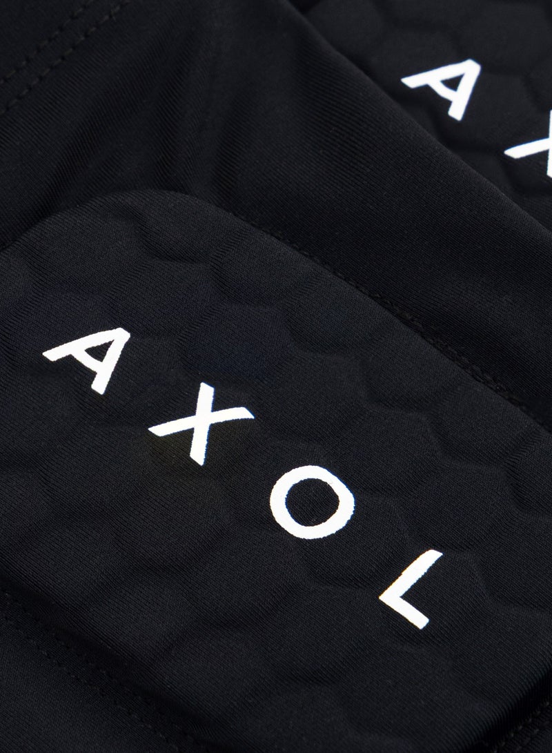 AXOL Built In Sleeve Shin Pads | Ultra Protection Gel for Youth | Ages 6-13 | Lightweight, Slip-Free Football Protection - Image 2