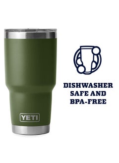 YETI Rambler 30 oz Stainless Steel Vacuum Insulated Tumbler w/MagSlider Lid  - Image 4