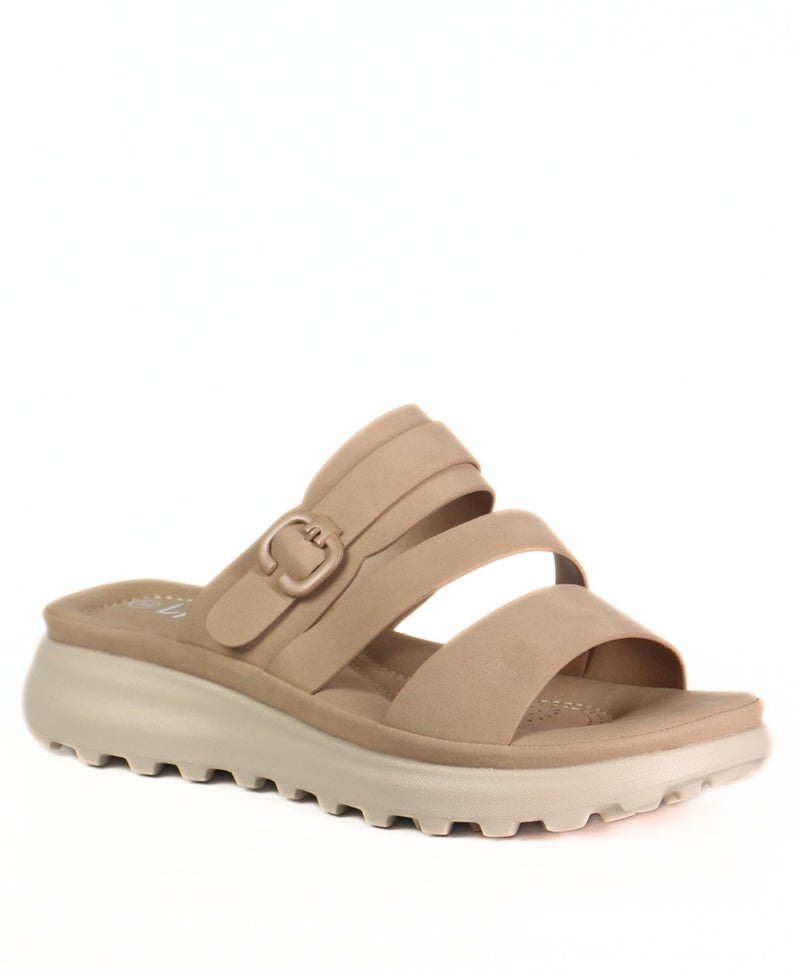 SD.Felano Women’s Flat Comfort Sandals | Soft Cushioned Footbed | Lightweight Daily Sandals | Easy Slip-On Design | Supportive Anti Slip Sole | Casual Walking Sandals For Women Everyday Wear - Image 1