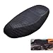 Hugwits Motorcycle Seat Cover 22 x 30 Breathable Honeycomb Mesh Seat Cushion Cover Full Cover AntiSlip Protector Cushion Universal Seat Protector for Motorcycle Scooter Moped Black - Image 2