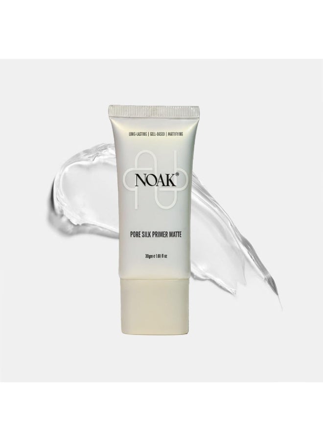 Noak Perfect Canvas Gel Primer | Smooth, Hydrating & Long-Lasting | Pore-Blurring, Non-Peeling Formula | Lightweight Gel Texture | For All Skin Types (30ml) - Image 1