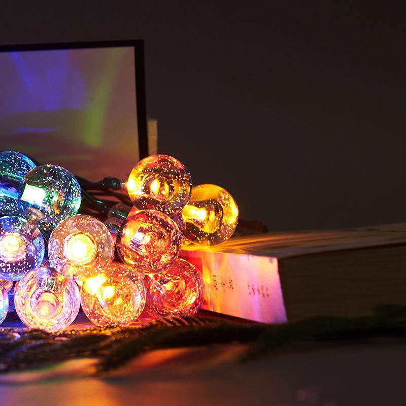 Factory wholesale solar LED string light small light string light indoor decoration camping bouquet decorative copper wire holiday light - Image 3