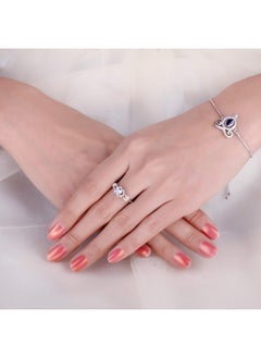 Love Infinity Ring Engagement Rings For Women, 14K Rose Gold 925 Sterling Silver Cubic Zirconia Promise Rings For Her, Anniversary Knot Princess Cut Promise Ring Simulated Diamond Ring - pzsku/Z8F13B425D4FB8EB34843Z/45/_/1735214546/25932d37-c905-4e58-baac-5fea7071674d