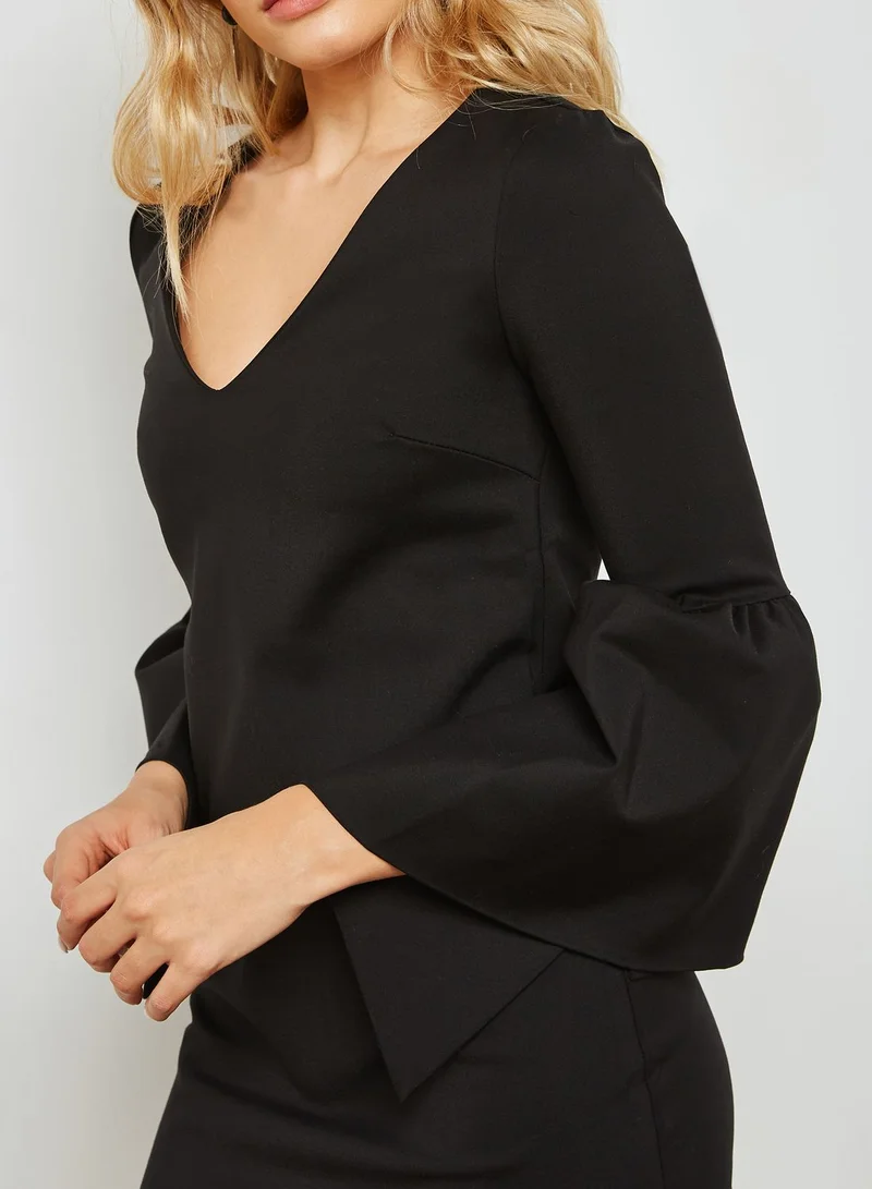 ELLA Bell Sleeve Dress