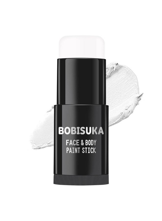 BOBISUKA Face Body White Paint Stick Clown Makeup Eye Black Sticks For Sports White Foundation Face Painting Kit For Halloween Skeleton Vampire Mime Skull Joker Special Effects Cosplay Sfx Costume - Image 1