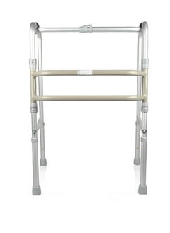 Generic Aluminum Walker, Walking Frame for the Elderly, Four-Legged Walking Stick, Foldable Crutches for the Elderly - Non-Slip Walking Stick  - Image 2