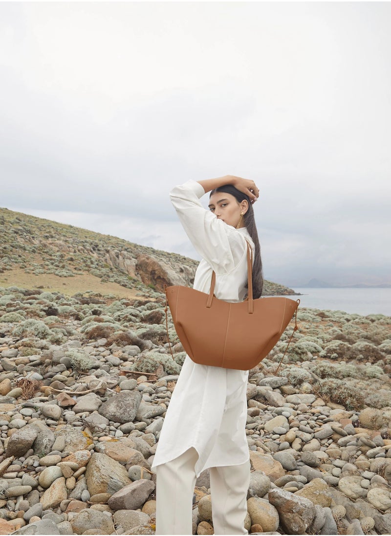 POLENE - POLENE Saddle Bag for Women Shoulder Bag Crossbody Bag Tote Bag - Image 1