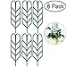 Aniann Aniann Garden Trellis for Mini Climbing Plants, Leaf Shape Potted Plant Support Vines Vegetables Vining Flowers Patio  - Image 2