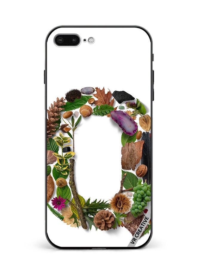 VR CREATIVE Protective Case Cover For Apple iPhone 7 Plus/8 Plus Alphabet Q Design Multicolour - Image 1