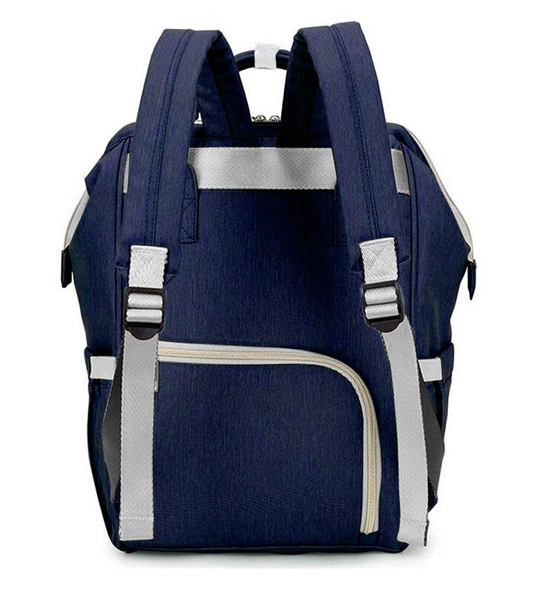 Crawl'in Maternity Travel New Diaper Bag Organizer Designer Large Mother Baby Backpack with Back Chain - Image 2