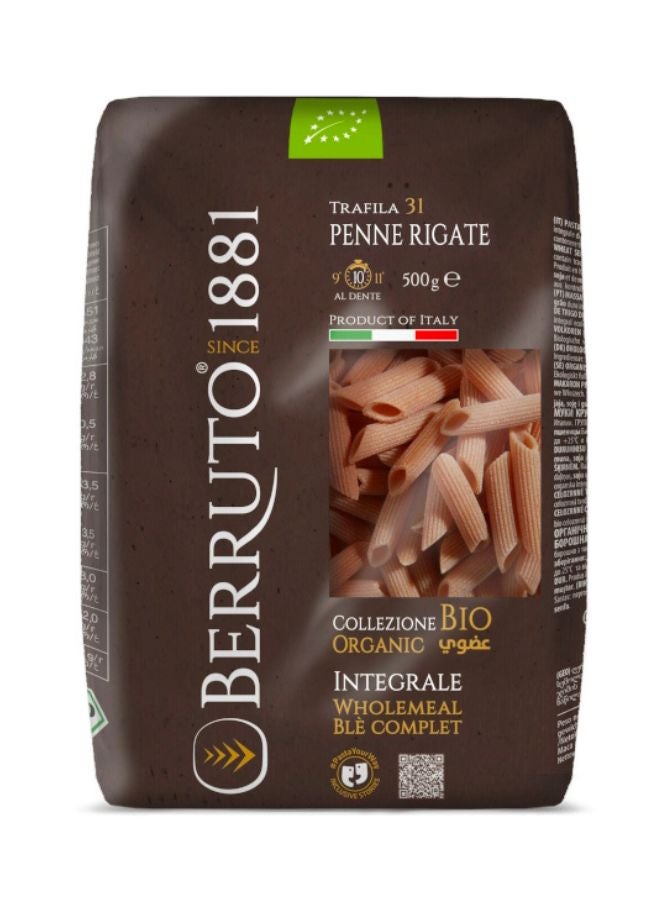 Pasta Berruto No 31 Wholemeal Pasta Penne Rigate - Image 1
