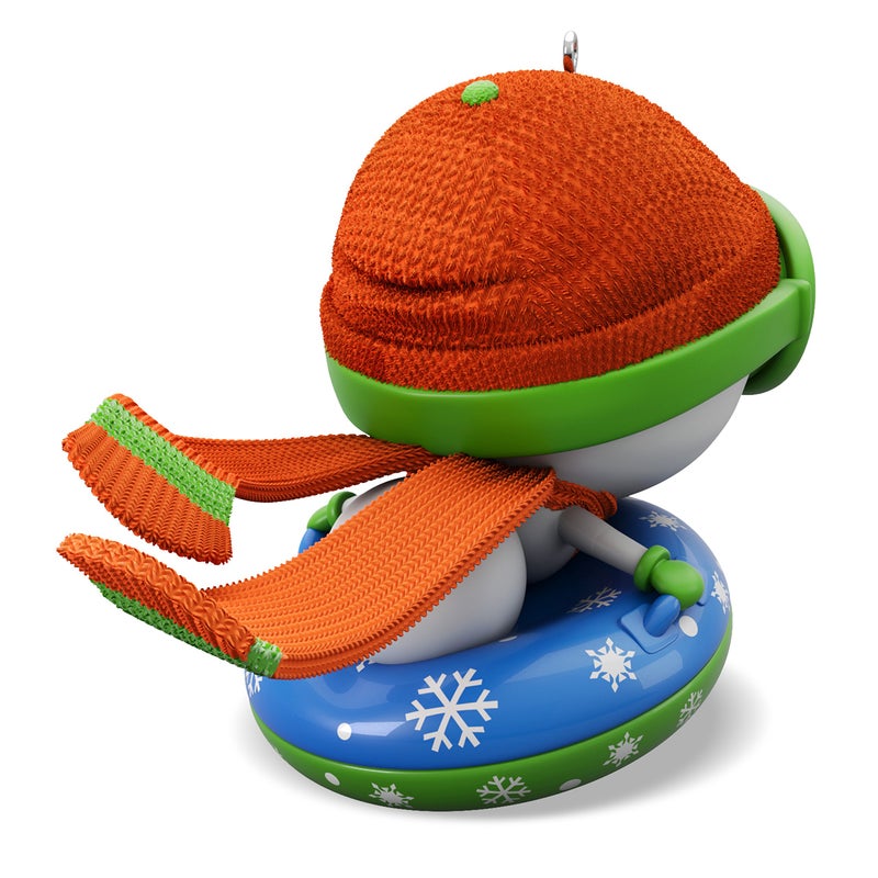 هولمارك تذكار زخرفة عيد الميلاد 2018 سنة مؤرخة حفيد الثلج - Image 2