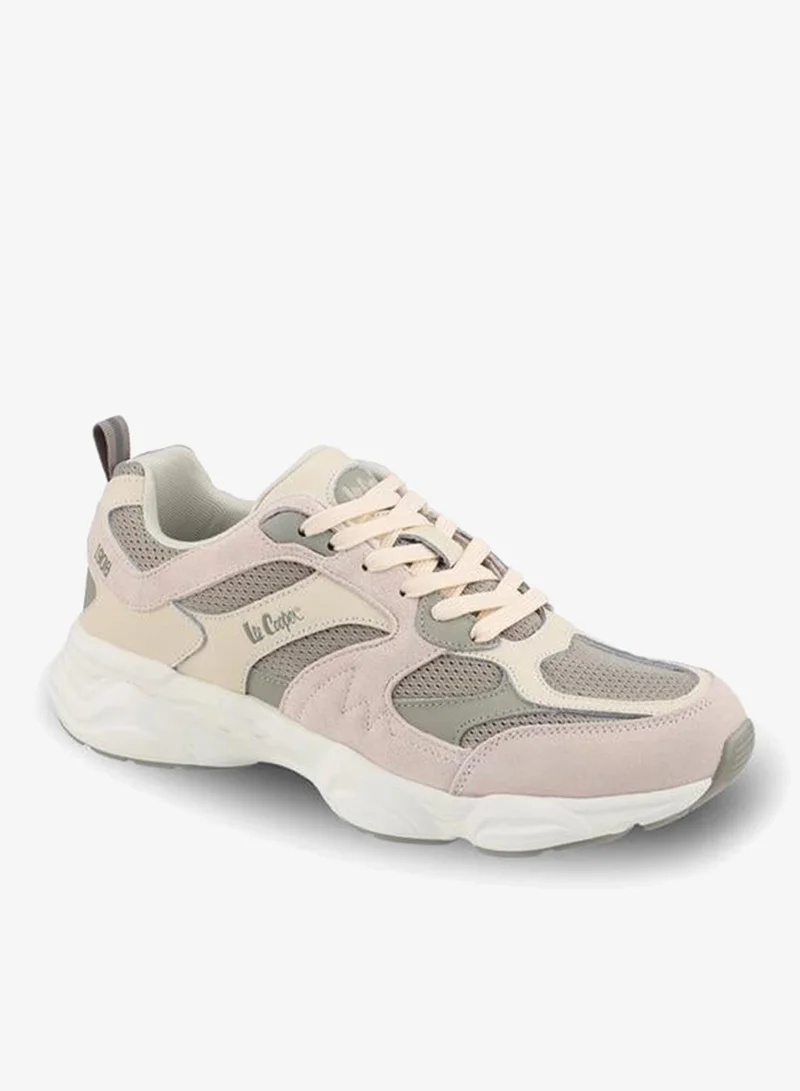 لي كوبر Men Textured Lace-Up Ankle Sneakers