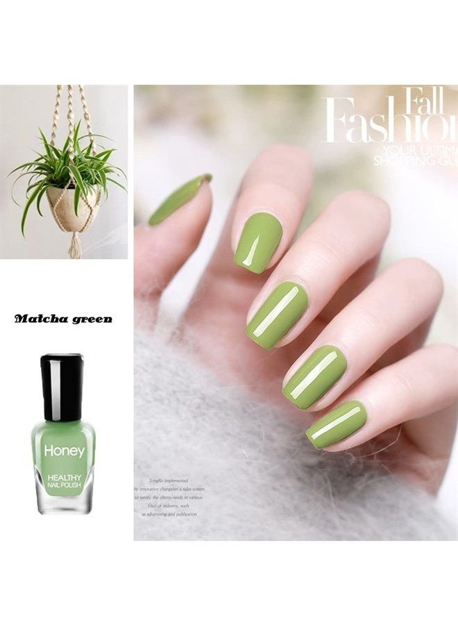 Tophany - Non Toxic Fast Dry and Easy Peel Off Nail Polish Set for Pack, Eco Friendly and Organic Water Based Nail Polish for Women, Kids Teens (6 Bottles, 5ML) - Image 1