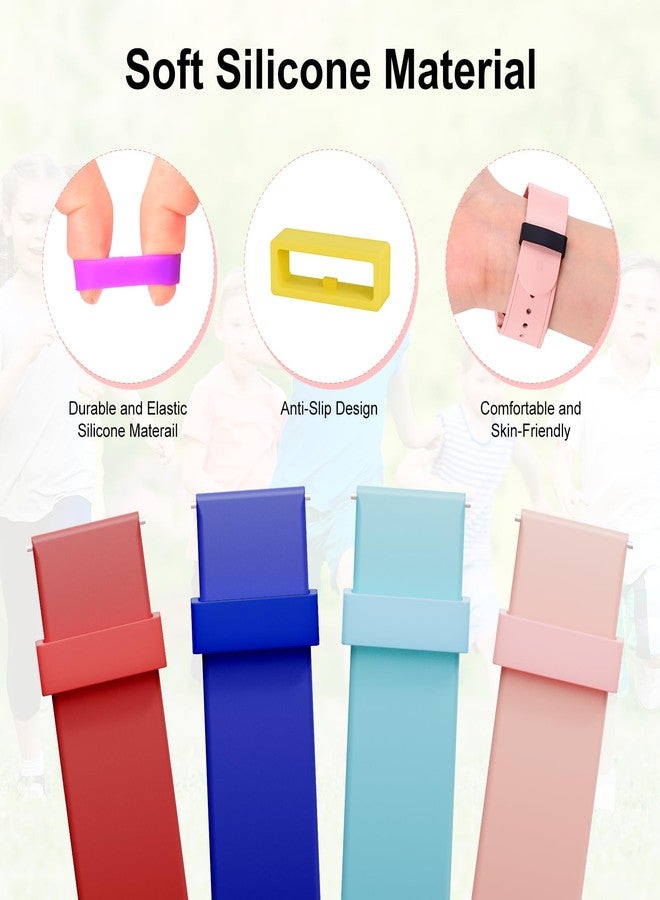 Vigamen 16 Pack Magic Band Locks,Band Keeper Compatible with Disney Magic Bands 1.0/2.0,Fitbit Charge/Charge HR/Garmin Vivofit,Elastic Silicone Fastener Rings Security Loop/Holder/Clips,Multi-Color - Image 2