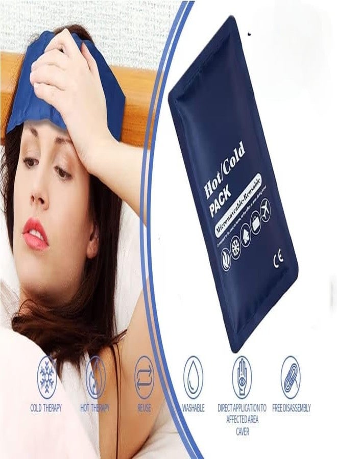 AQUACARE Professional Reusable Ice Pack, Hot and Cold Gel Compress for Pain Relief, BPA-Free, Leak-Proof Design with Expert-Grade Gel for Knee, Back, Shoulder, Neck, Ankle, Wrist (Free Size, 1, count) - Image 2