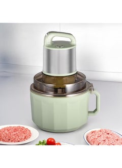 TOSCANA U Electric Meat Grinder 6L 600W 2 In 1 Stainless Steel Food Chopper Multifunctional Food Chopper With Sharp Blades For Meat Vegetables Fruits Nuts 