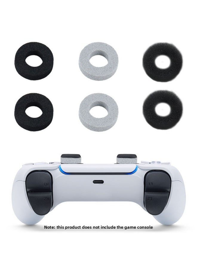 Loquat PS5 Gamepad Rocker Ring PS5/XBOX/SWITCH Rocker Auxiliary Ring Handheld Game Sponge Buffer Ring-Product Color:gray High Elasticity  - Image 2