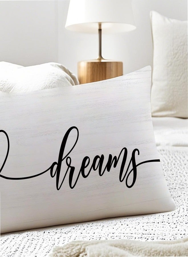 PIUD Sweet Dreams 20x54 Body Pillow Cover, Master Bedroom Decor, Farmhouse Decor, Best Wedding Gifts for Couples Decorative Long Body Pillow Cases for Bed Couch - Image 5