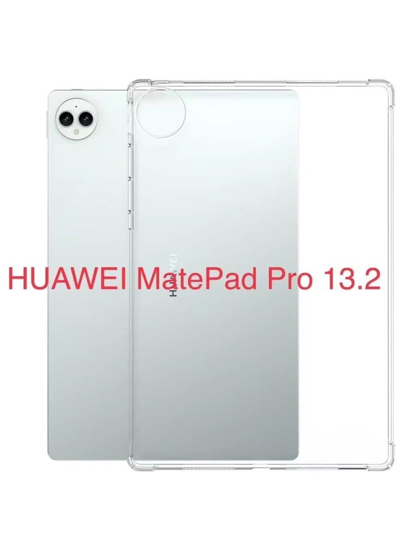 general Case Compatible with Huawei Matepad Pro 13.2 inch 2023 Tablet Silicone Soft Shell TPU Airbag Cover Clear Protective capa - Image 2
