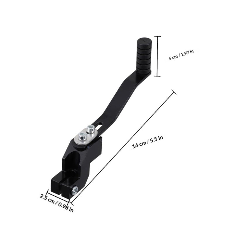 2pcs Black Aluminum Alloy Motorcycle Gear Shifter Lever Pegs for Dirt Bike - Image 3