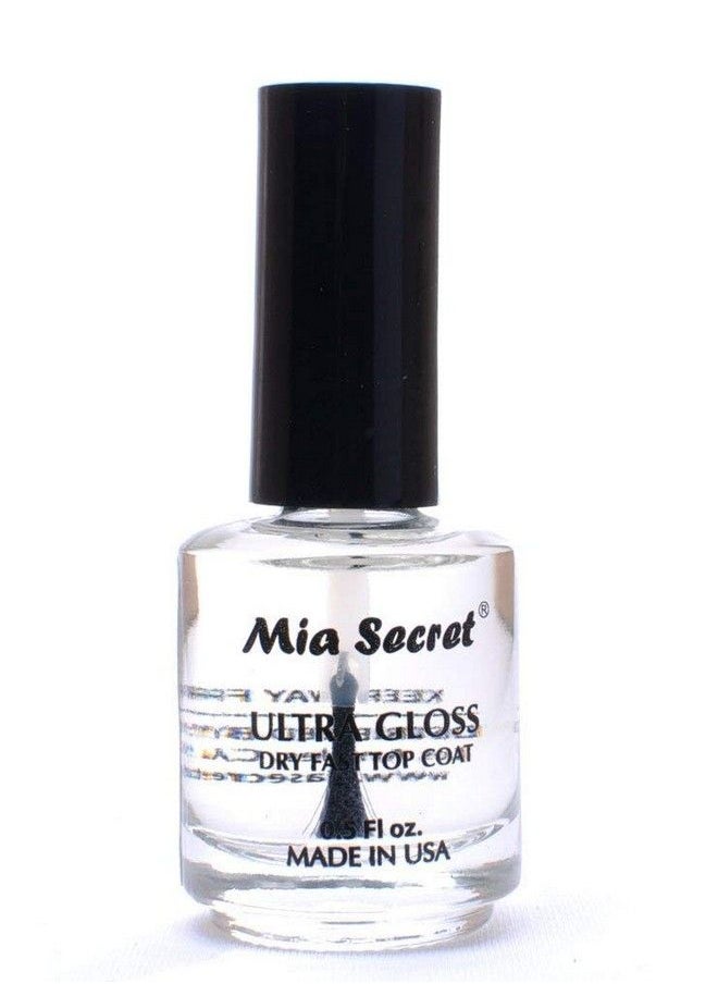 MIA SECRET Ultra Gloss Dry Fast Top Coat 0.5Fl Oz  - Image 2