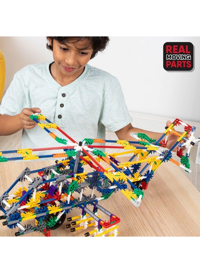 K'NEX - 100 Model Building Set ‚ 863 Pieces, STEM Building, Kid Construction Set‚ Ages 7+ - Image 4
