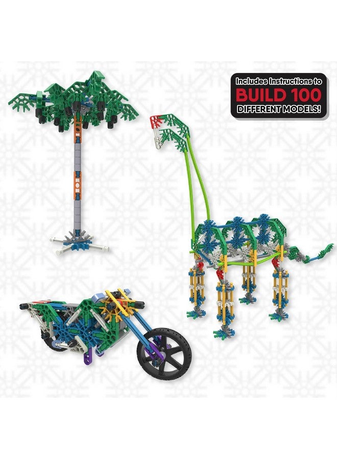 K'NEX - 100 Model Building Set ‚ 863 Pieces, STEM Building, Kid Construction Set‚ Ages 7+ - Image 3