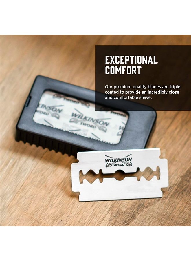 Wilkinson Sword Double Edge Razor for Men With 5 Double Edge Razor Blades Refills - Image 2