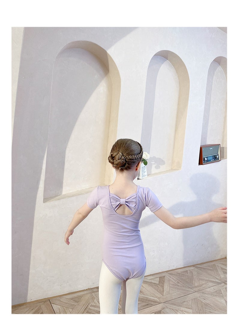Loquat Children's Dance Dress Training Dress Pure Cotton Ballet Dancing Dress For Children  - Image 2