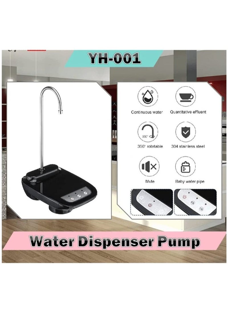 ELTRAZONE Cordless Portable Rechargeable Wireless Auto Electric Gallon Bottled Drinking Water Pump Dispenser Switch  - Image 5