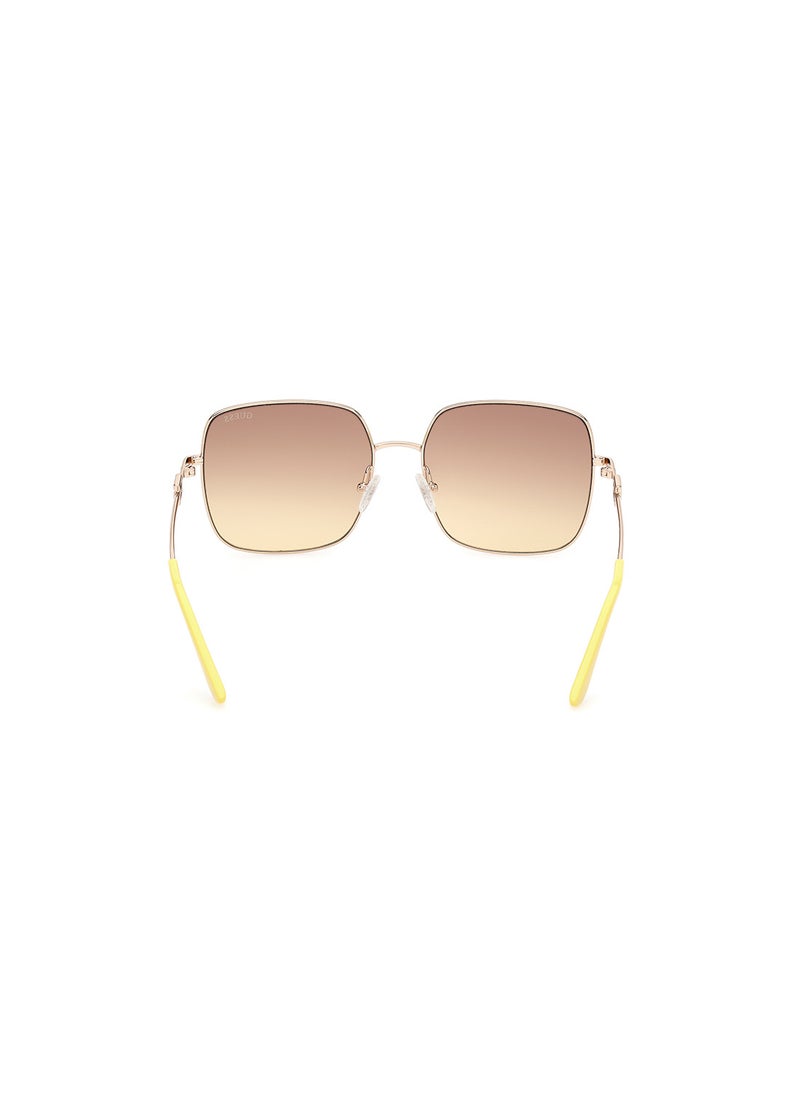 GUESS - Women's UV Protection Square Sunglasses - GU7906-H32F58 - Lens Size: 58 Mm - Image 1