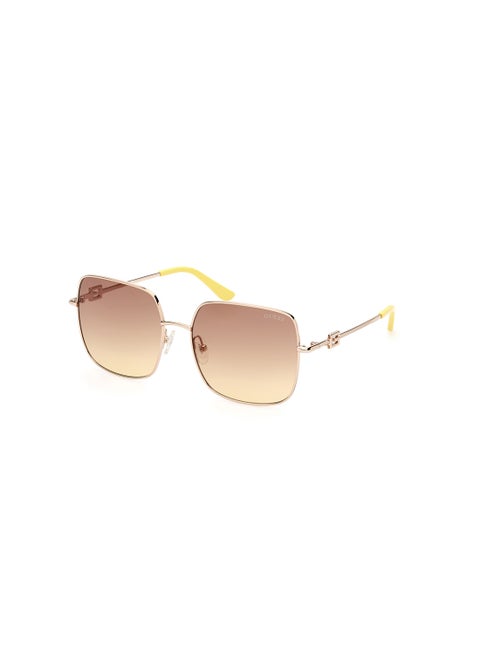 Women's UV Protection Square Sunglasses - GU7906-H32F58 - Lens Size: 58 Mm
