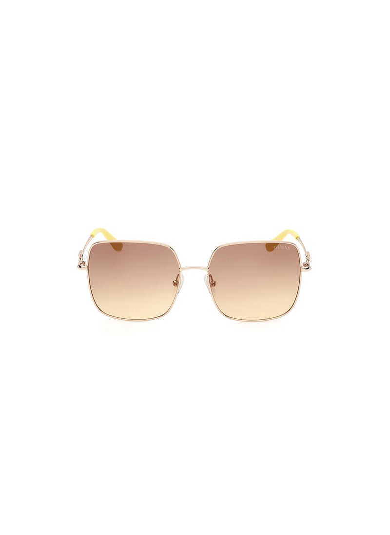 GUESS - Women's UV Protection Square Sunglasses - GU7906-H32F58 - Lens Size: 58 Mm - Image 1