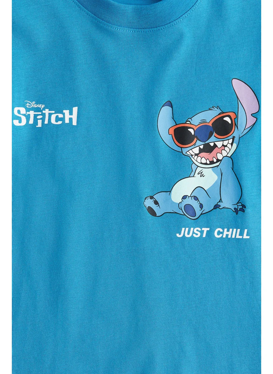 اتش اند ام Printed Oversized T-Shirt